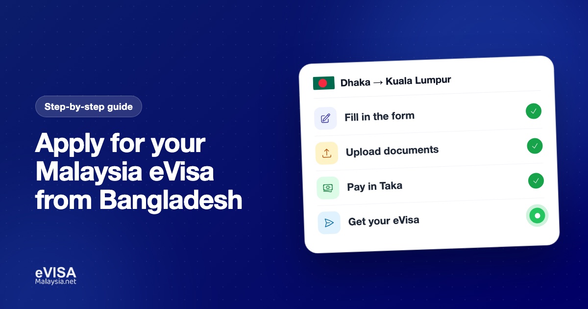 How to Apply for a Malaysia eVisa from Bangladesh: Step-by-Step Guide (2026)